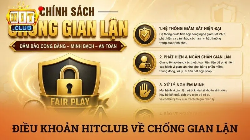 Điều khoản 3 Chính sách chống gian lận và hình thức xử phạt