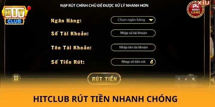 Nạp tiền Hitclub chuẩn xác theo từng bước