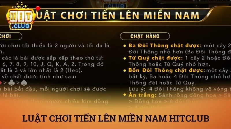 Tiến lên miền nam hitclub – Gia nhập đường đua sát phạt, tăng cơ hội thắng lớn 3 Quy tắc vận hành và các quân bài trong tiến lên miền nam Hitclub
