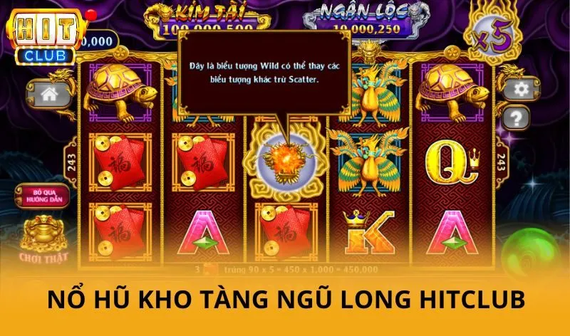 Kho tàng ngũ long Hitclub - Game chinh phục rồng thần săn kho báu 5 Nổ hũ trong Kho tàng ngũ long Hitclub